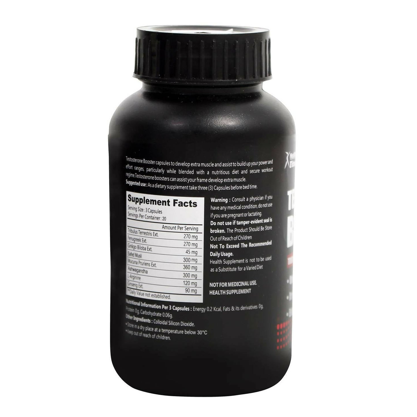 Healthvit Testosterone Booster Capsules | Swadesiicart