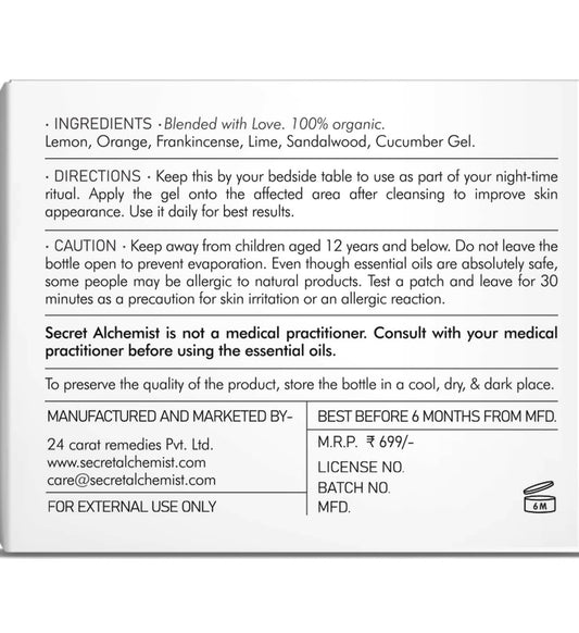 Secret Alchemist Glow Pigmentation Gel | Swadesiicart
