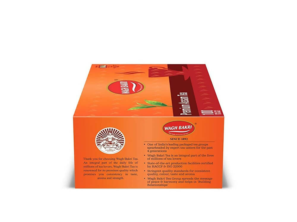 Wagh Bakri Premium Assam Tea Bags - Swadesiicart