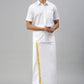Ramraj Cotton Mens Half Sleeve Formal White Shirt | Swadesiicart