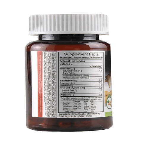 Cipzer Ginger Capsules - Swadesiicart