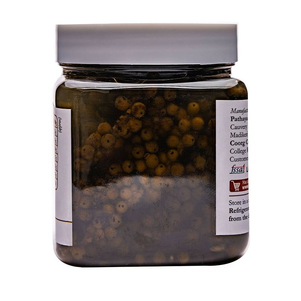 Ainmane Green Pepper Corn Brine Pickled - Swadesiicart