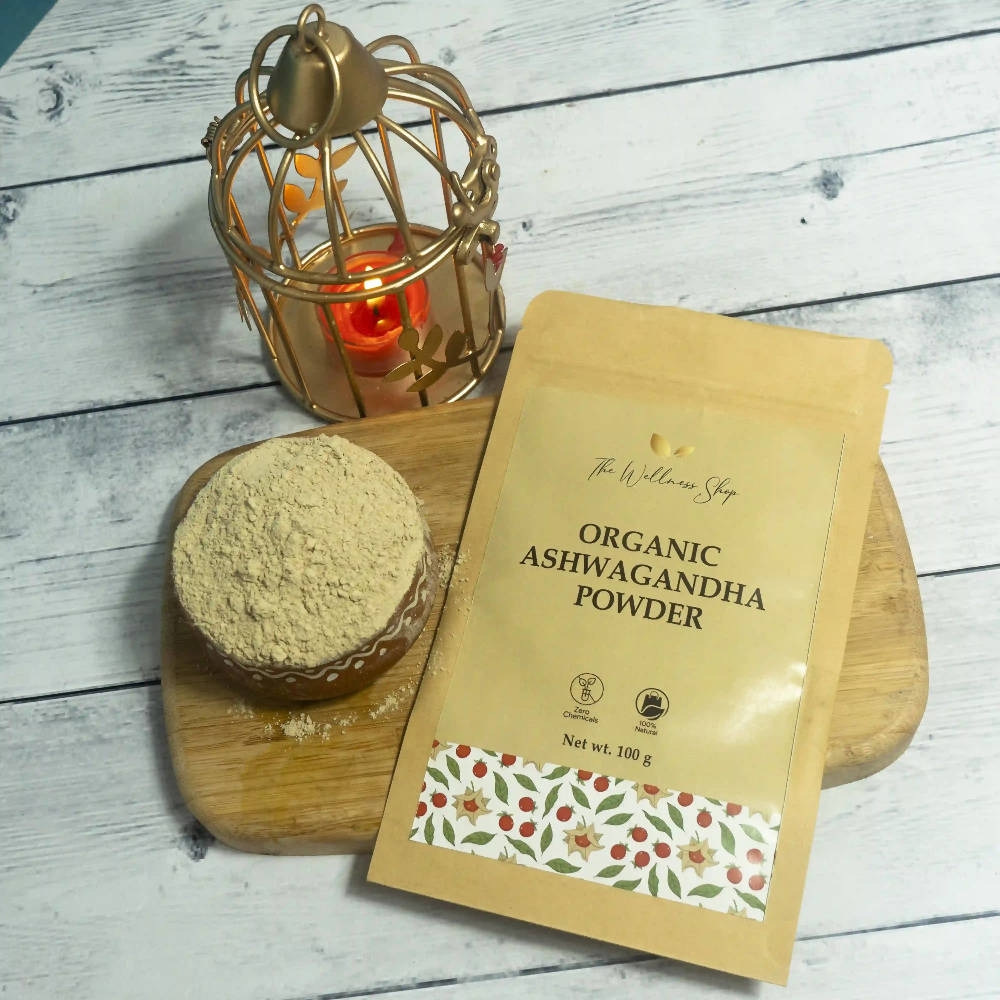 The Wellness Shop Organic Ashwagandha Powder | Swadesiicart