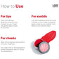 Love Earth Lip Tint & Cheek Tint Multipot - Never Say Never - Swadesiicart