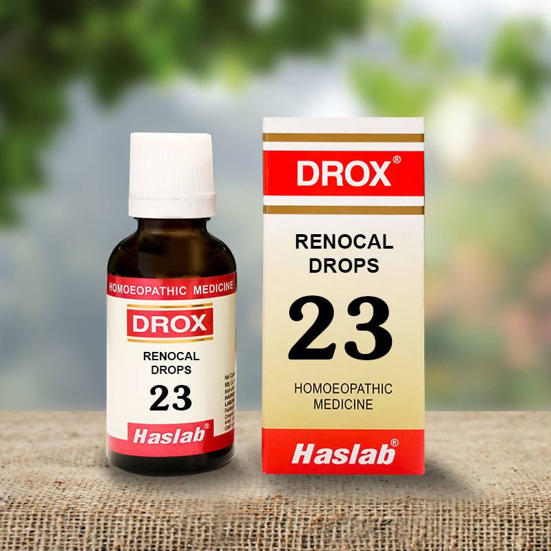 Haslab Homeopathy Drox 23 Renocal Drop | Swadesiicart