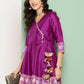 Ahalyaa Women's Traditional Wear Co-ods - Purple | Swadesiicart