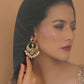 Jadau Earrings (Gold) - Ruby Raang | Swadesiicart