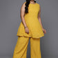 Ahalyaa Women's Traditional Wear Co-ords - Mustard - Swadesiicart