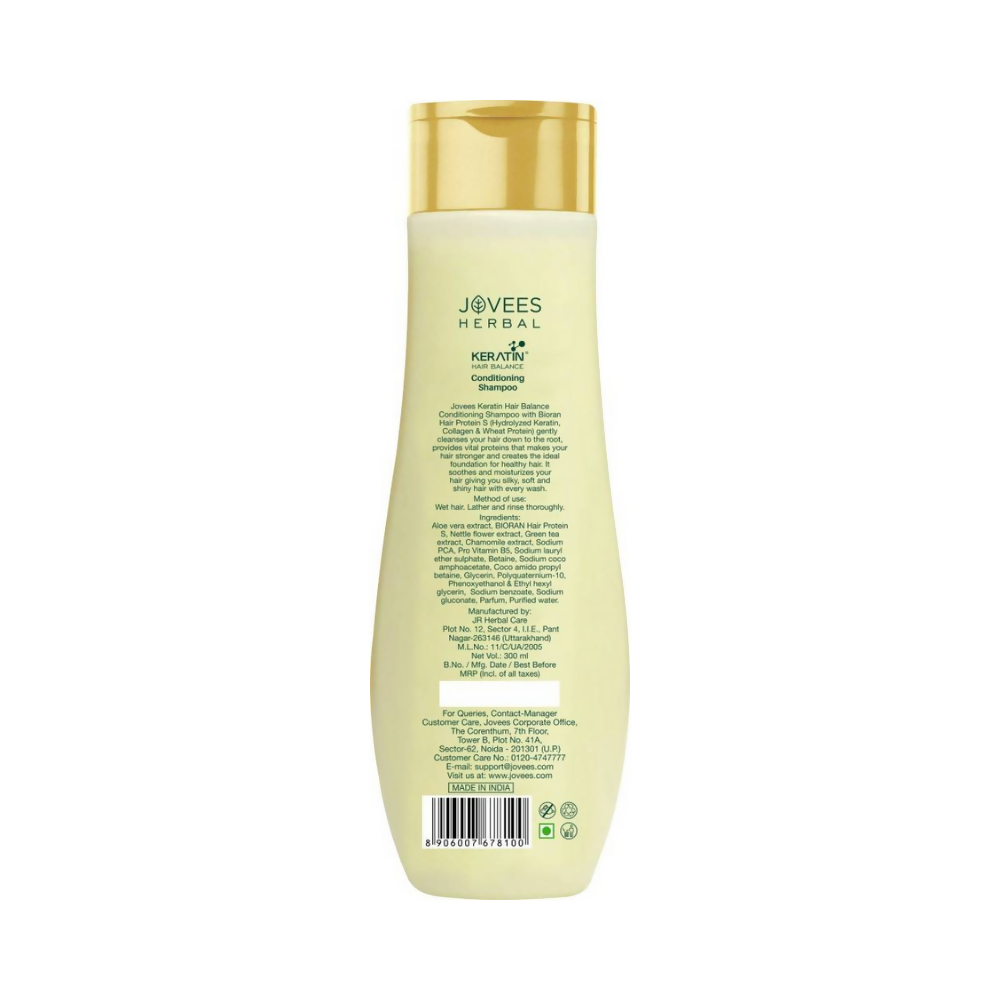 Jovees Keratin Hair Balance Conditioning Shampoo - Swadesiicart