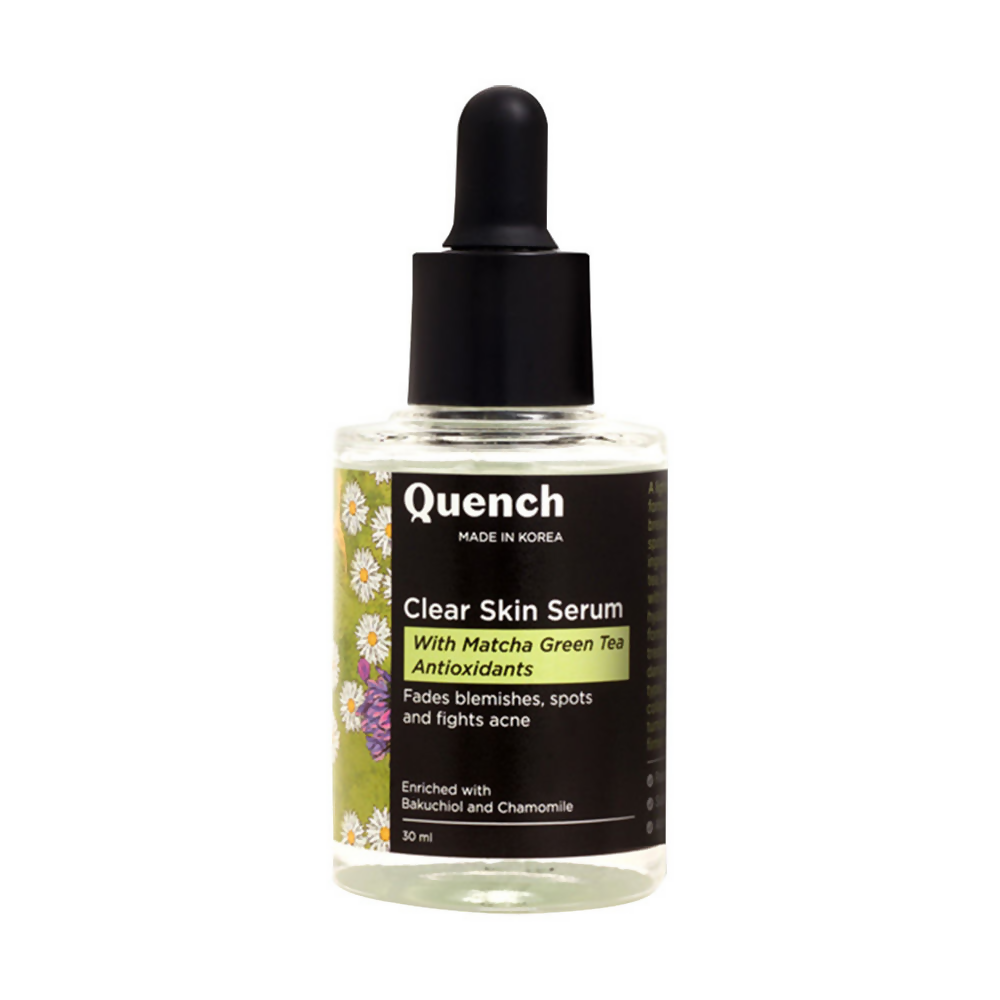 Quench Clear Skin Serum With Matcha Green Tea | Swadesiicart