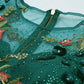 House of Panchhi Teal Net Semi stitched Coding, Sequins and Saroski Stone Work Lehenga Choli | Swadesiicart