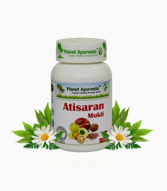 Planet Ayurveda Atisaran Mukti Capsules - Planet Ayurveda