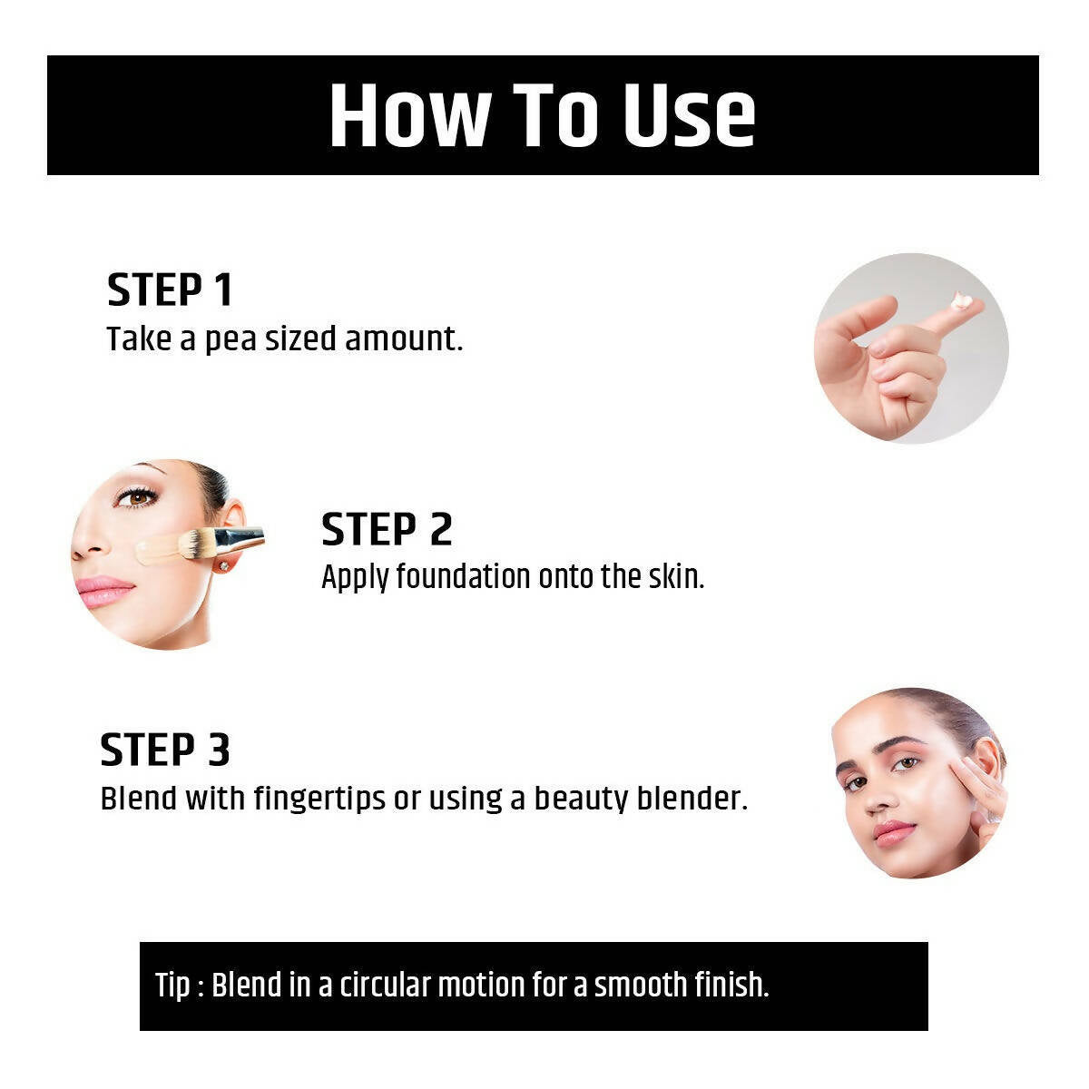 Insight Cosmetics Mousse Foundation - 01 Cream Natural - Swadesiicart