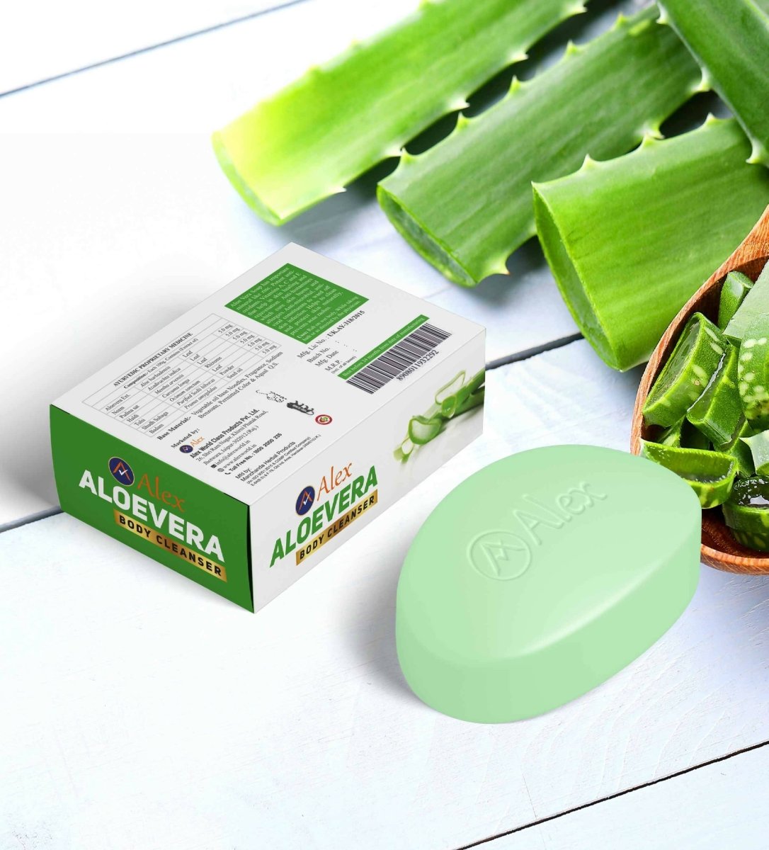 Alex Aloevera Body Cleanser - Swadesiicart