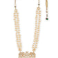 Gold-Toned White Brass Gold-Polished Necklace - Ruby Raang | Swadesiicart