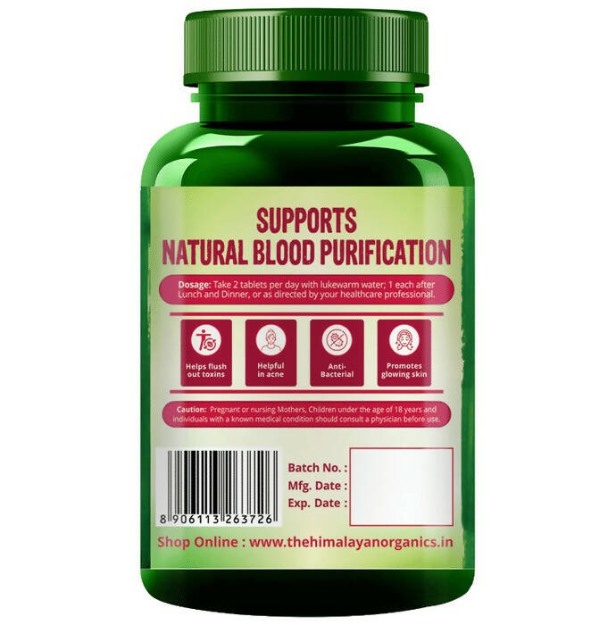 Himalayan Organics Plant Based Blood Detox Tablets - Swadesiicart