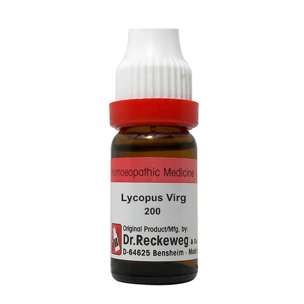 Dr. Reckeweg Lycopus Virg Dilution - Swadesiicart
