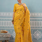 Shree Shyam Fashion Yellow Silk Saree