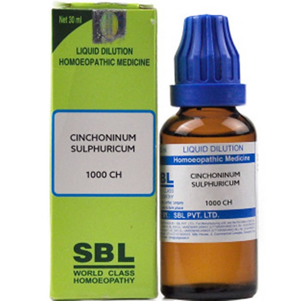 SBL Homeopathy Cinchoninum Sulphuricum Dilution | Swadesiicart