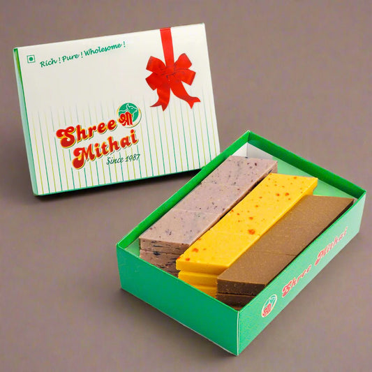 Shree Mithai Kaju Katli Trio | Swadesiicart