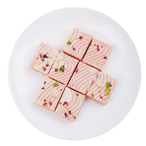 Shree Mithai Kaju Rose Fudge | Swadesiicart