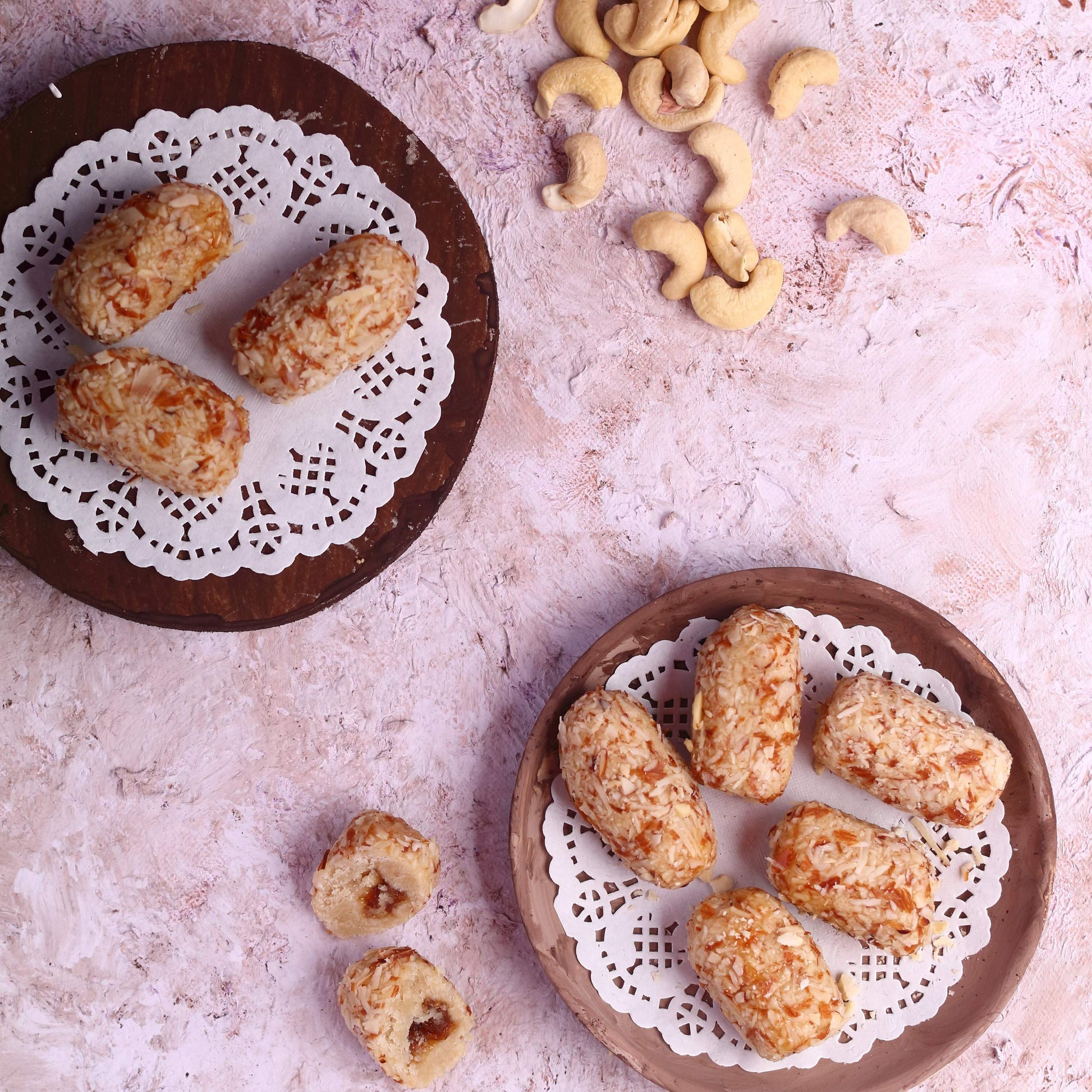 Almond House Kaju Honey Roll | Swadesiicart