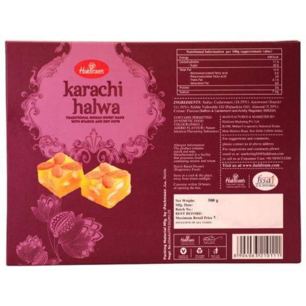 Haldiram's Karachi Halwa | Swadesiicart