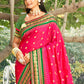 Shree Shyam Fashion Pink Soft Silk Saree