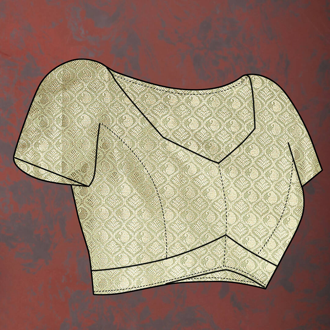 Lorenvalley Fashion Seagreen Cotton Woven Design with Zari Weaving Design Saree - Swadesiicart