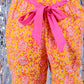 Lil Drama Jaipur Girls Yellow Printed Top with Printed Pant Co-ordinate Set - Swadesiicart