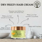 Ivory Natural Dry Frizzy Hair Cream - Detangles Hair, Manages Frizz And Scalp Dryness | Swadesiicart