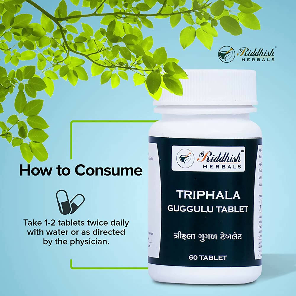 Riddhish Herbals Triphala Guggulu Tablet | Swadesiicart