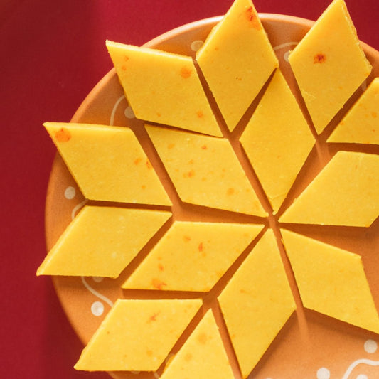 Shree Mithai Kesar Kaju Katli | Swadesiicart