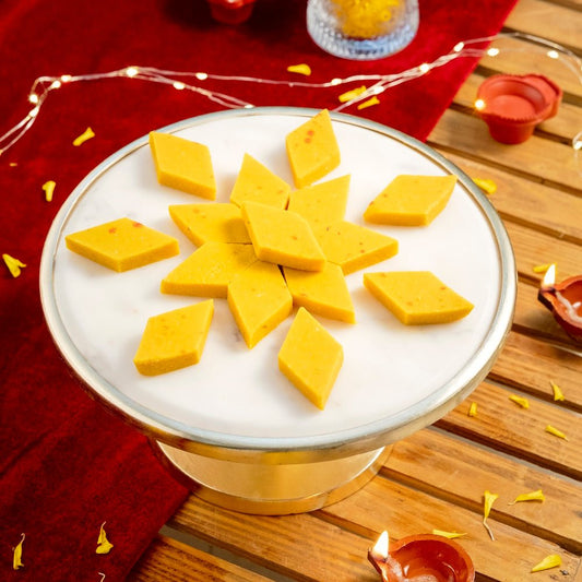 Shree Mithai Kesar Kaju Katli | Swadesiicart