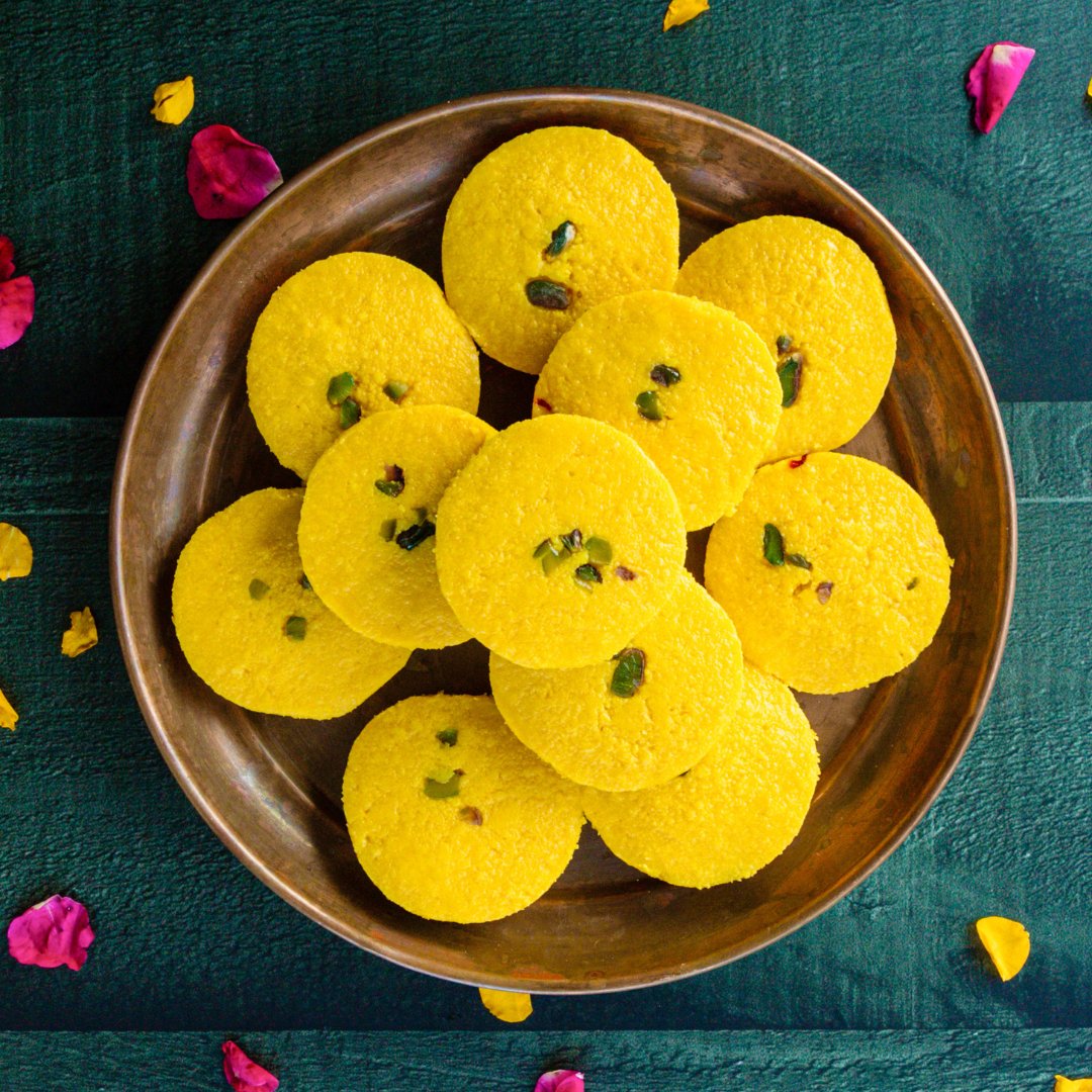 Shree Mithai Kesar Peda | Swadesiicart