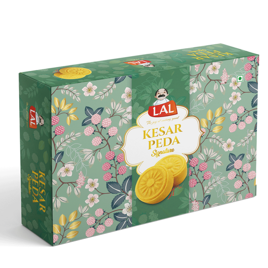 Lal Sweets Kesar Peda | Swadesiicart