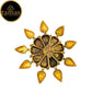 Tamas Handcrafted Brass Kumkum Box | Swadesiicart