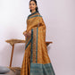 Vishnu Weaves Women's Yellow Soft Tussar Silk Zari Woven Saree with Blouse - Swadesiicart