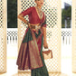 Green Soft Banarasi Paithani Copper Zari Weaving Saree With Unstitched Blouse Piece - Jodha | Swadesiicart