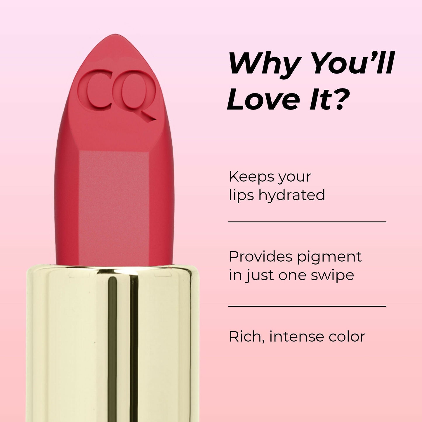 Colors Queen Lippie Stick Matte Lipstick - Rose Blush | Swadesiicart