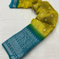 Yellow Jute Silk Ethnic Motifs Saree with Unstitched Blouse - Hiral Fashion | Swadesiicart