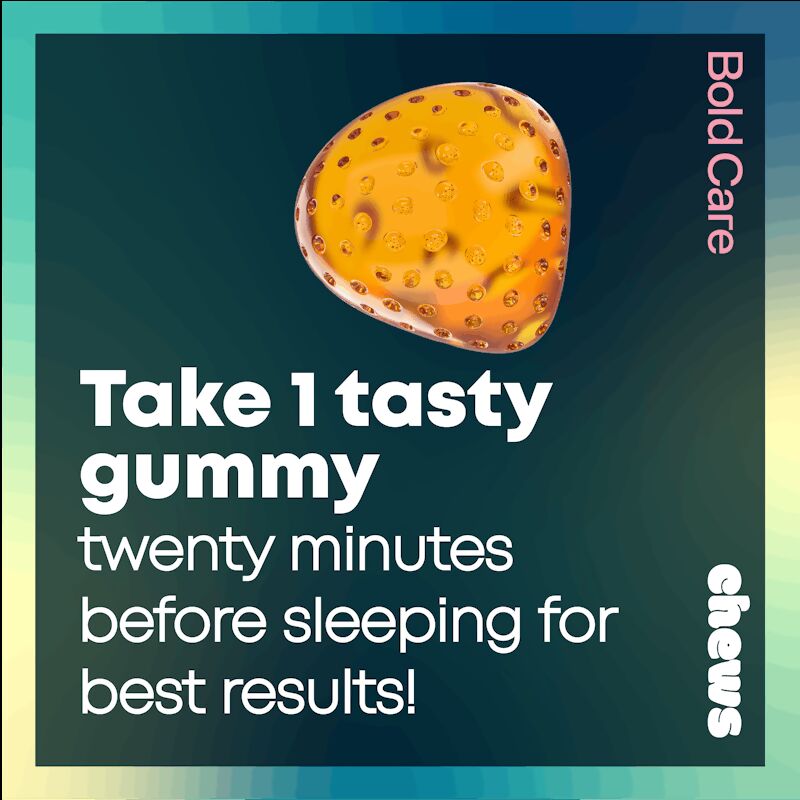 Bold Care Chews Blissful Sleep Gummies - Swadesiicart
