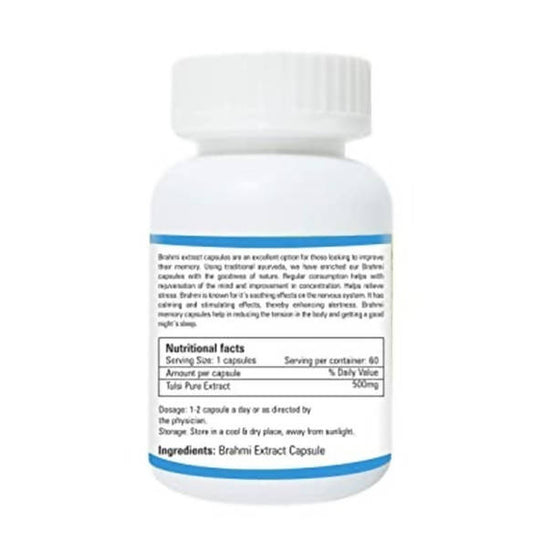 Zindagi Brahmi Extract Capsules | Swadesiicart