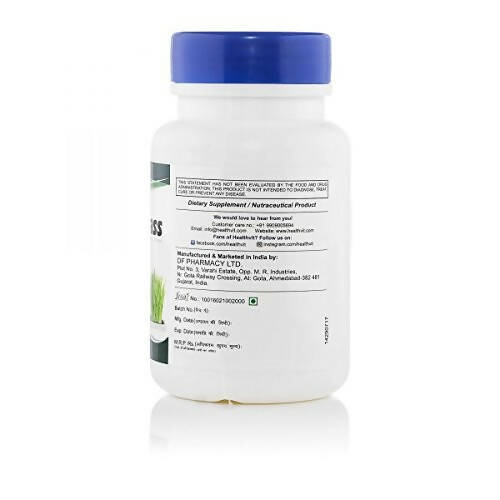 Healthvit Wheat Grass Capsules - Swadesiicart
