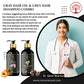 Ivory Natural Grey Combo For Hair - Natural Solution For Greys, Restore Natural Black And Shine Of Hair | Swadesiicart