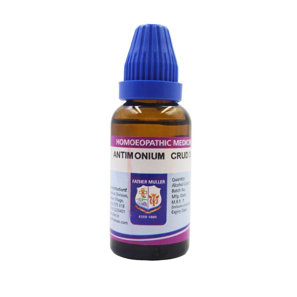 Father Muller Antimonium Crudum Dilution - Swadesiicart
