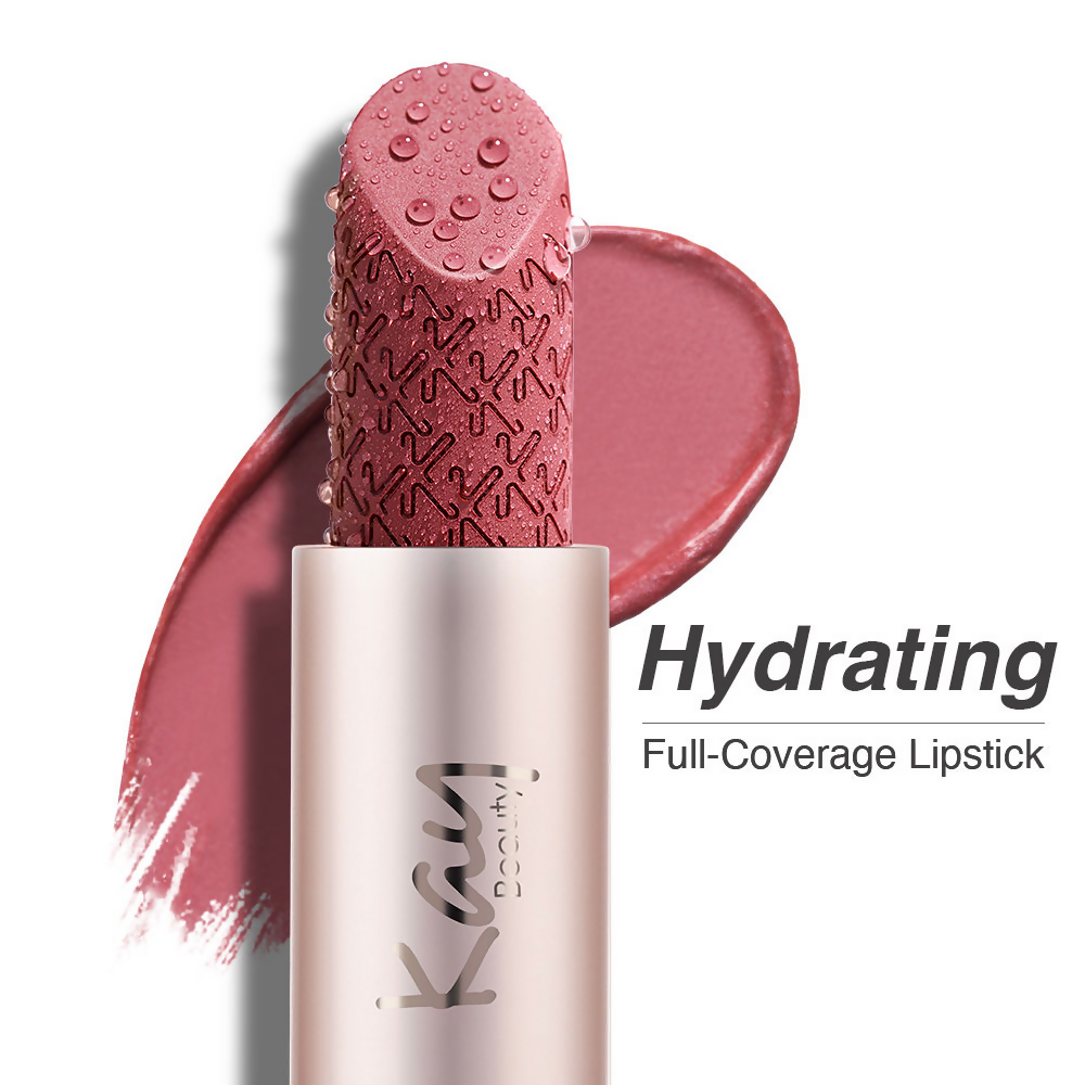 Kay Beauty Hydra Creme Hydrating Full Coverage Lipstick with Hyaluronic Acid - Verve | Swadesiicart
