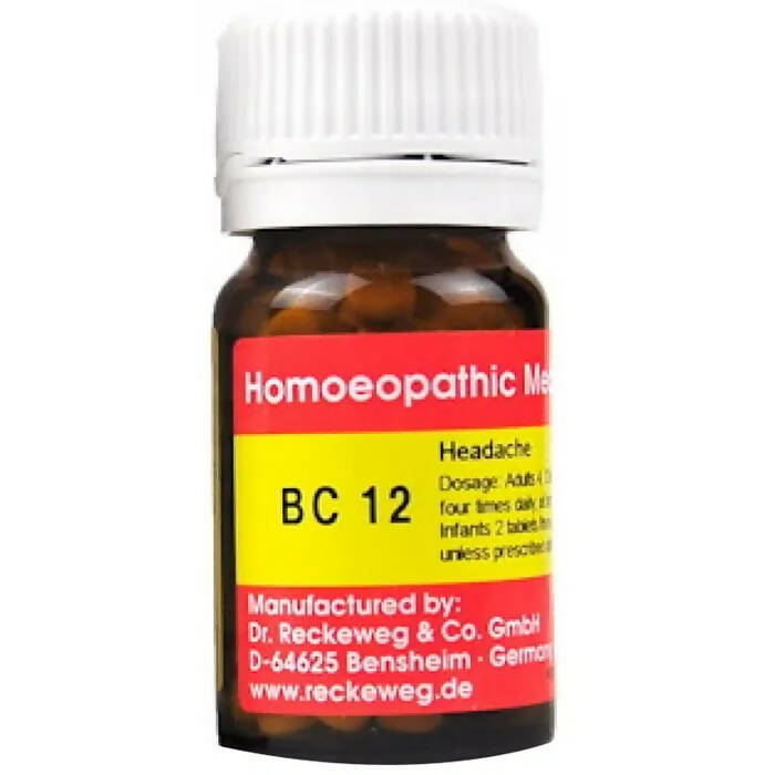 Dr. Reckeweg Bio-Combination 12 (BC 12) Tablets - Swadesiicart