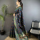 Joban Fashion Navy Blue Banarasi Soft Silk Woven Saree | Swadesiicart