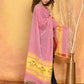 Very Much Indian Handloom Pure Cotton Paithani Dupatta Pink | Swadesiicart